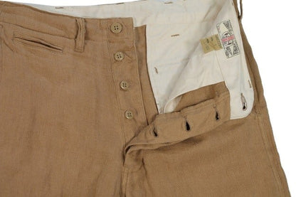 CUSHMAN(クッシュマン)～LINEN TROUSERS CAMEL～