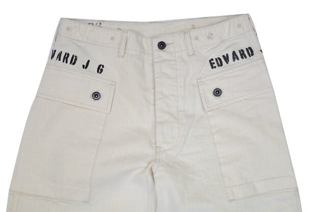 COLIMBO(コリンボ)～"TRENCH DIGGER"(USMC P-44 HBT UTILITY TROUSERS) Custom～
