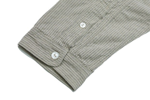 FREEWHEELERS(フリーホイーラーズ)～"THE SKIPPER" THREE-QUARTER SLEEVE SHIRT BEIGE～