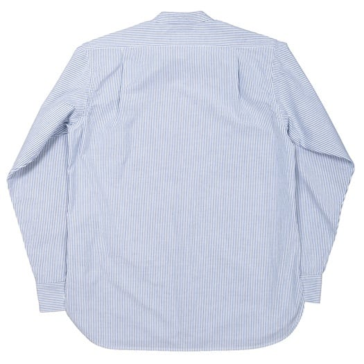 WORKERS(ワーカーズ)～Band Collar Shirt, Supima OX, Stripe～