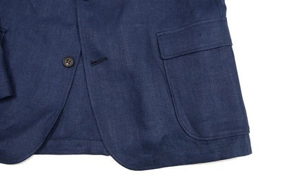 WORKERS(ワーカーズ)～IVY Blazer, French Linen Herringbone Navy～