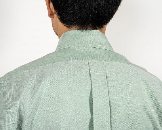 WORKERS(ワーカーズ)～Modified Wide Spread Shirt, American Sea Island Cotton OX, Green～