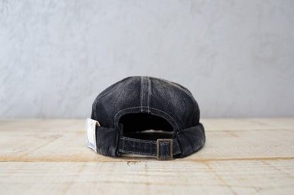 THE H.W.DOG & Co.(ドッグアンドコー)～WASH DENIM ROLL CAP BLACK～