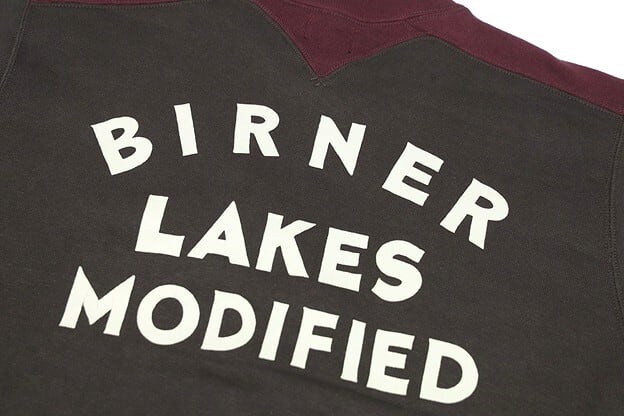 FREEWHEELERS(フリーホイーラーズ)～"BIRNER LAKES MODIFIED" ATHLETIC SWEAT SHIRT～