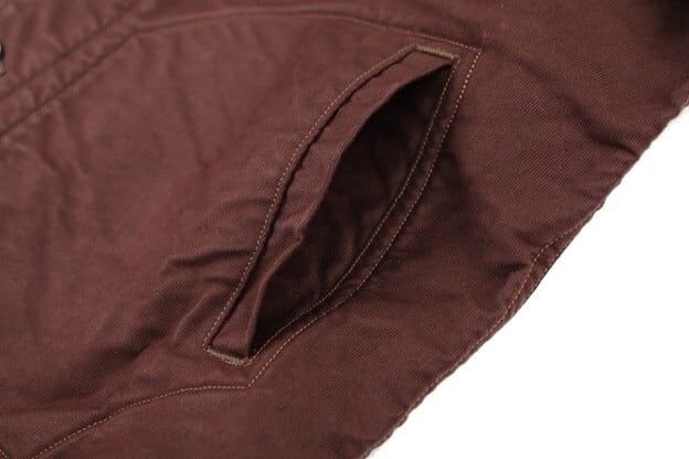 FREEWHEELERS(フリーホイーラーズ)～DECK WORKER JACKET DARK RED BROWN～