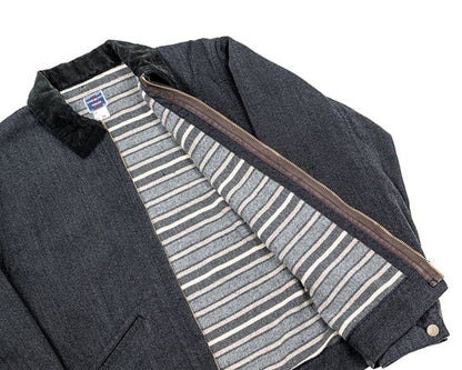 WORKERS(ワーカーズ)～”Blanket Lined Engineer Jacket" Wool Cotton Covert Cloth～