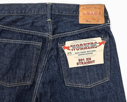 WORKERS(ワーカーズ)～Lot 801XH, Straight Jeans～