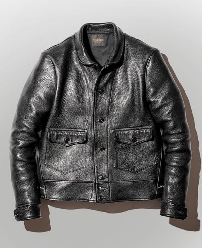 FINE CREEK & CO(ファインクリークアンドコー)～Joseph Jacket Goat Black～