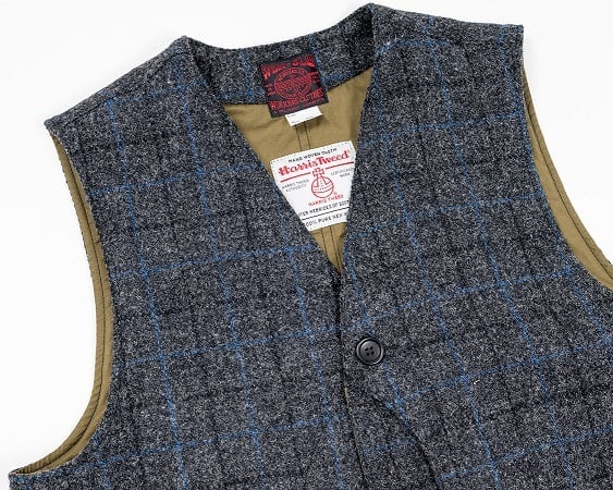 WORKERS(ワーカーズ)～Cruiser Vest, Harris Tweed～