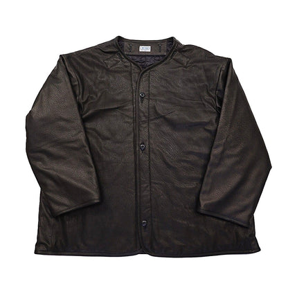C-WORKS(シーワークス)～"Lin" Leather Liner Jacket Black～