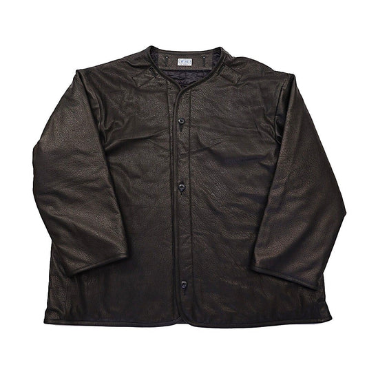 C-WORKS(シーワークス)～"Lin" Leather Liner Jacket Black～
