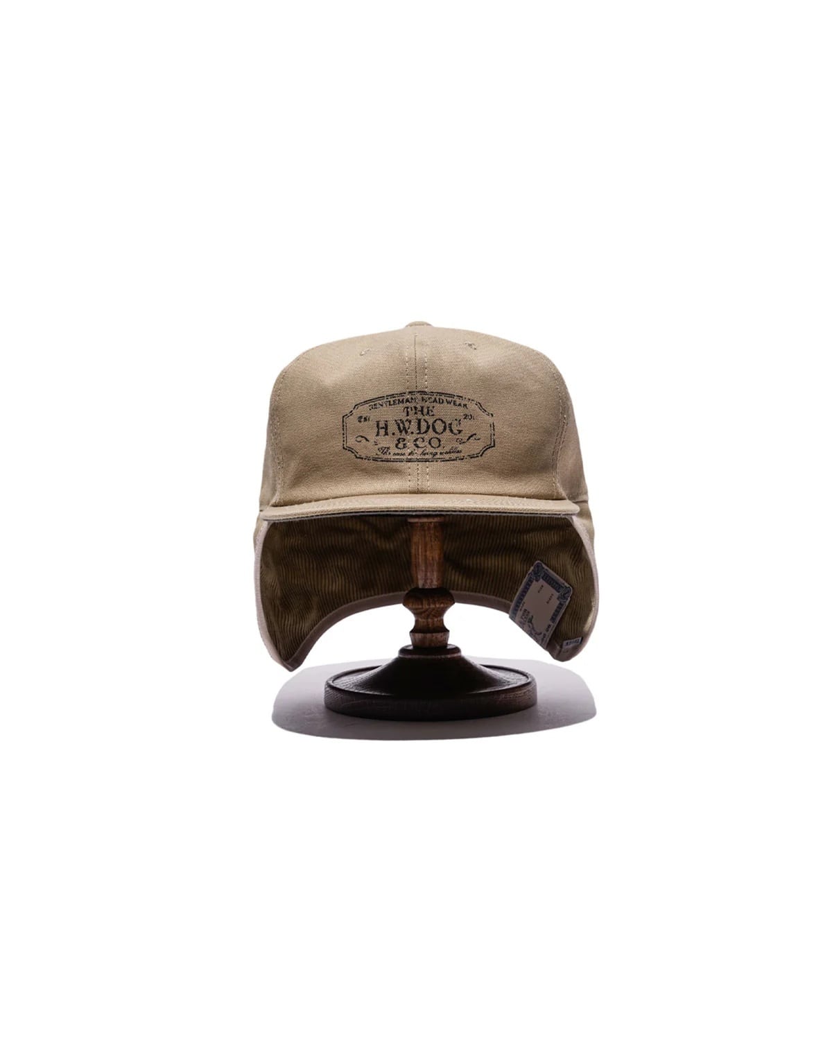 THE H.W.DOG & Co. (ドッグアンドコー) ～TRUCKER WINTER CAP - Beige～