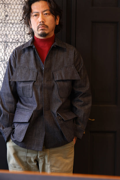 WORKERS(ワーカーズ)～Fatigue Jacket 7.5 oz Indigo Denim～