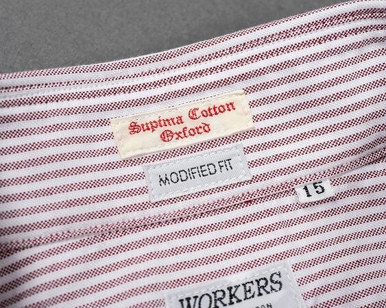 WORKERS(ワーカーズ)～Modified BD, Supima OX Red Stripe～