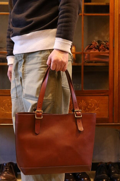 VASCO(ヴァスコ)～LEATHER TRAVEL TOTEBAG -MEDUIM～