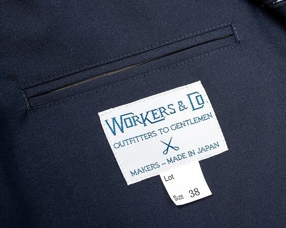 WORKERS(ワーカーズ)～IVY BLAZER Wool Tropical, Navy～