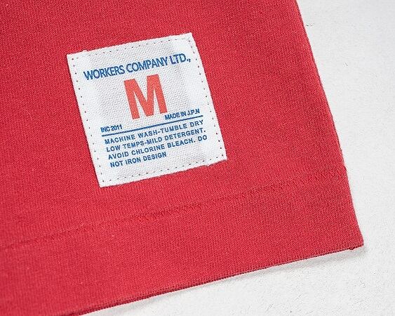 WORKERS(ワーカーズ)～Football Tee Red～