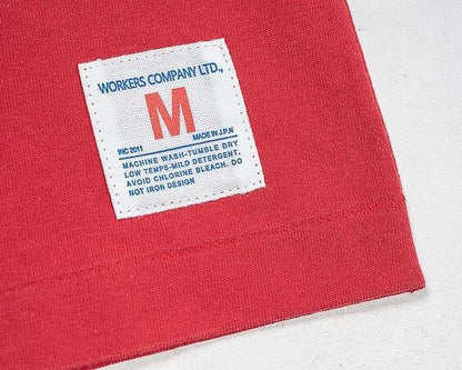 WORKERS(ワーカーズ)～Football Tee Red～