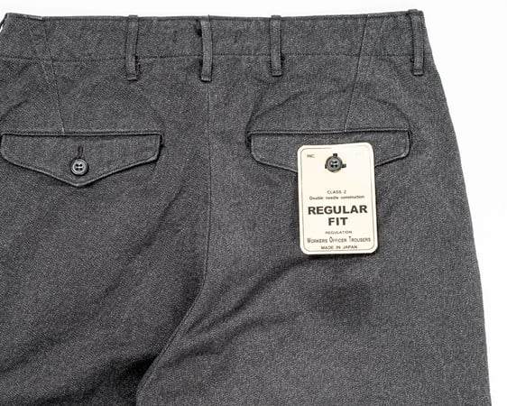 WORKERS(ワーカーズ)～Officer Trousers, Regular Fit, Type 2, WKS Covert～