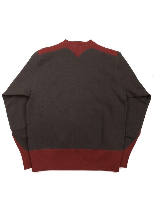 FREEWHEELERS(フリーホイーラーズ)～ATHLETIC SWEAT SHIRT BK×CRIMSON～