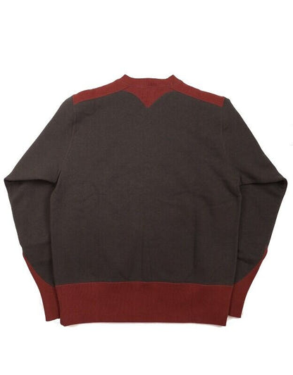 FREEWHEELERS(フリーホイーラーズ)～ATHLETIC SWEAT SHIRT BK×CRIMSON～