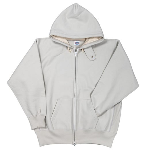 WORKERS(ワーカーズ)～Trico Tag Sweat, Full Zip Parka White Grey～