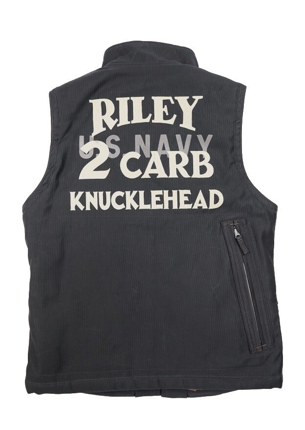 FREEWHEELERS(フリーホイーラーズ)～"RILEY 2 CARB KNUCKLEHEAD" WINTER AVIATORS' VEST～