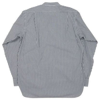 WORKERS(ワーカーズ)～Band Collar Shirt Stripe Poplin～