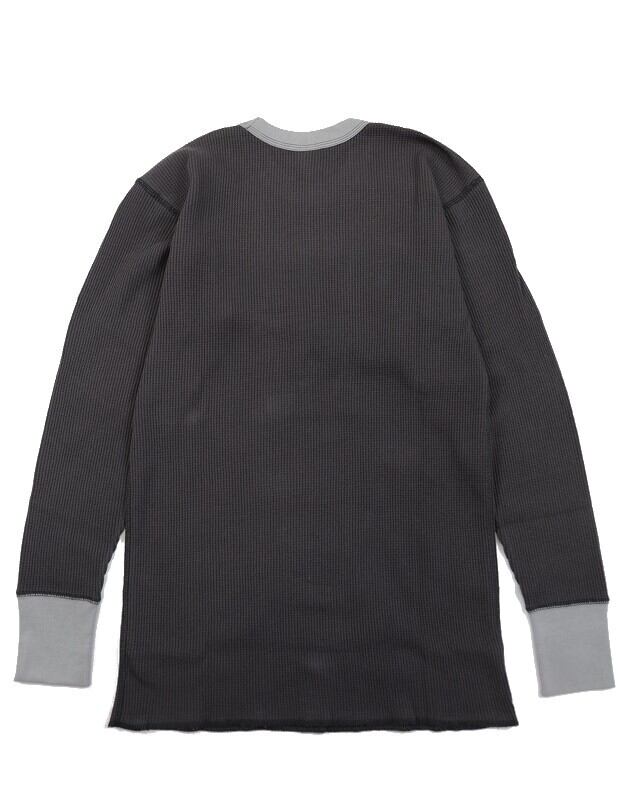 FREEWHEELERS(フリーホイーラーズ)～CREW NECK THERMAL BK/GY～