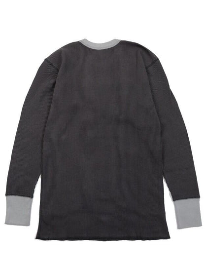 FREEWHEELERS(フリーホイーラーズ)～CREW NECK THERMAL BK/GY～