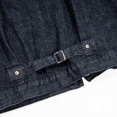 WORKERS(ワーカーズ)～Lot 806XH, Full-Back, 13.7 oz, Black Raw Denim～