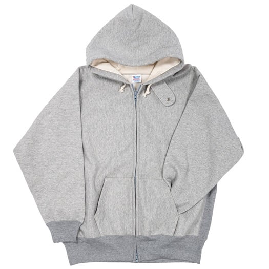 WORKERS(ワーカーズ)～Trico Tag Sweat, Full Zip Parka Grey～