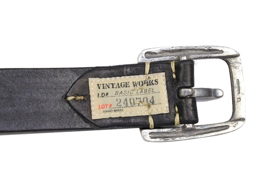VINTAGE WORKS(ヴィンテージワークス)～(DH5536) 38mm "C"BUCKLE LEATHER BELT FLANNEL～