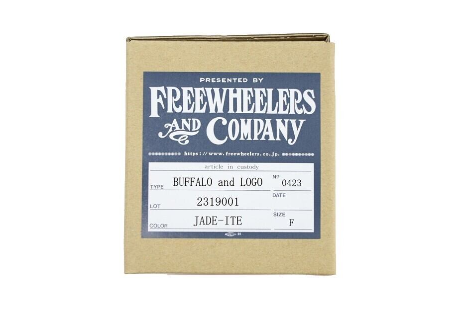 FREEWHEELERS(フリーホイーラーズ)～"BUFFALO AND LOGO" HEAVY MUG～