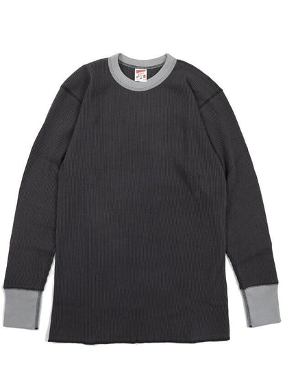 FREEWHEELERS(フリーホイーラーズ)～CREW NECK THERMAL BK/GY～