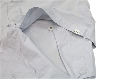 COMFY(コムフィ)～NEWSPAPER SHIRTS SMOKE BLUE～