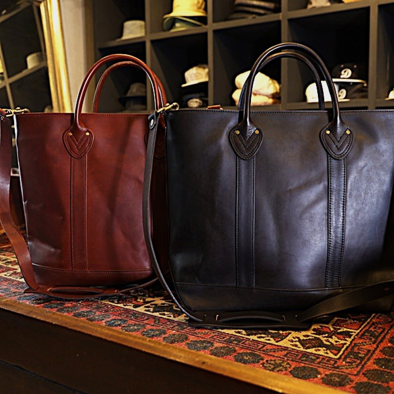 VASCO(ヴァスコ)～LEATHER BOAT TOTE BAG～