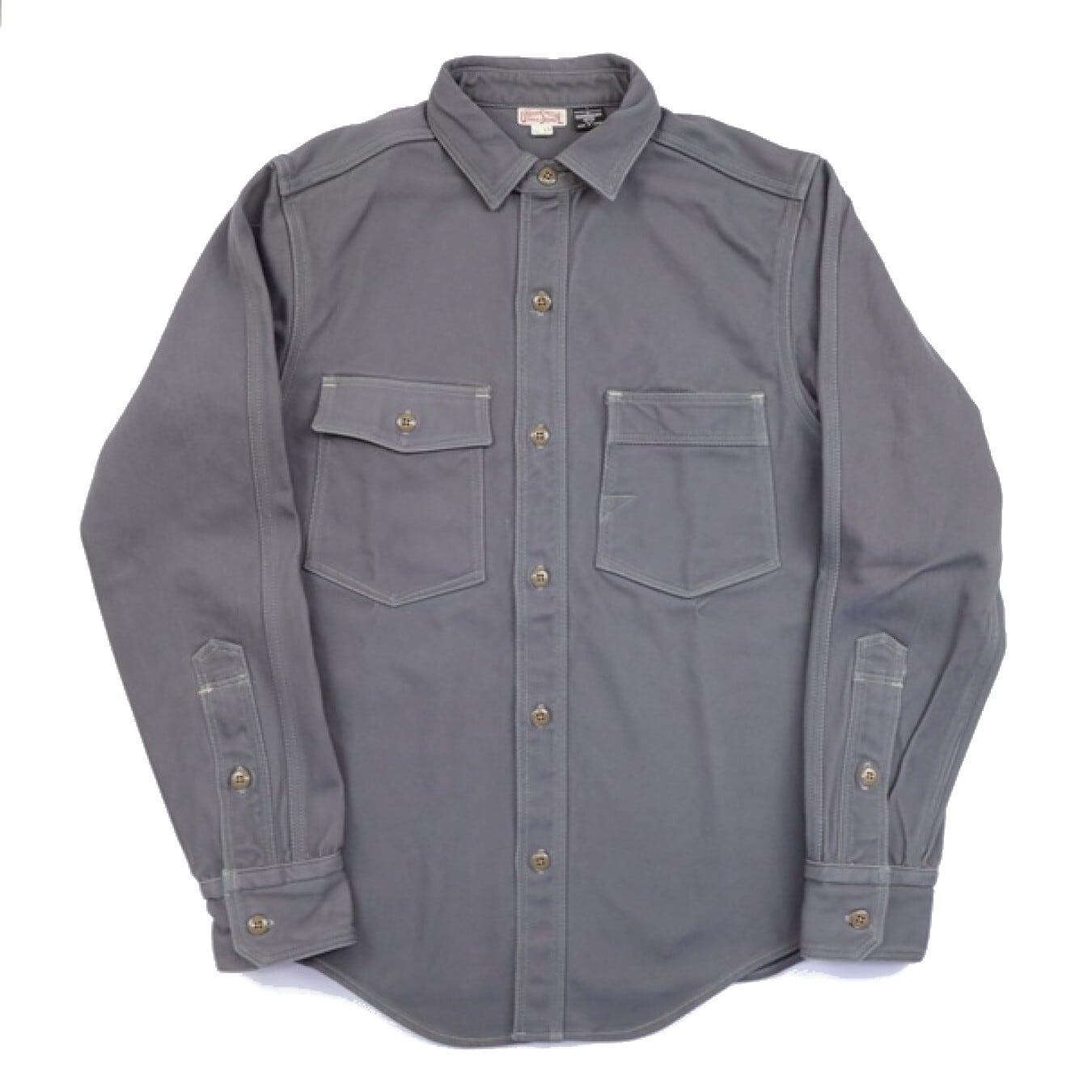 FREEWHEELERS(フリーホイーラーズ)～"Gemsa" WORK SHIRT STEEL GRAY～