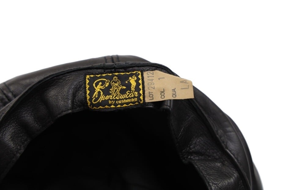 CUSHMAN(クッシュマン)～LEATHER CASQUETTE LAMB SKIN～