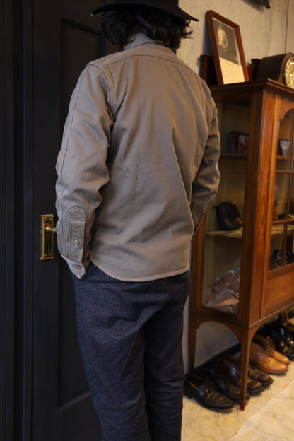 FREEWHEELERS(フリーホイーラーズ)～"Gemsa" WORK SHIRT M.GRAY～