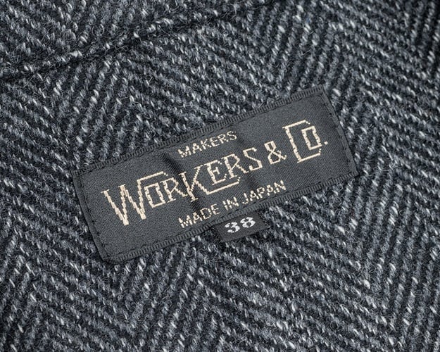 WORKERS(ワーカーズ)～Lounge Jacket, Twisted Herringbone Tweed～
