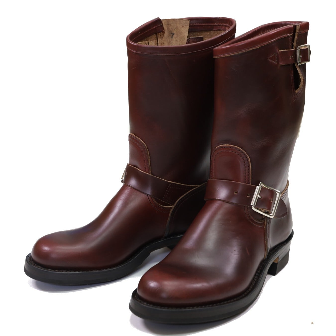 Makers(メイカーズ)～"LEALAND" ENGINNER BOOTS CXL Burgundy～