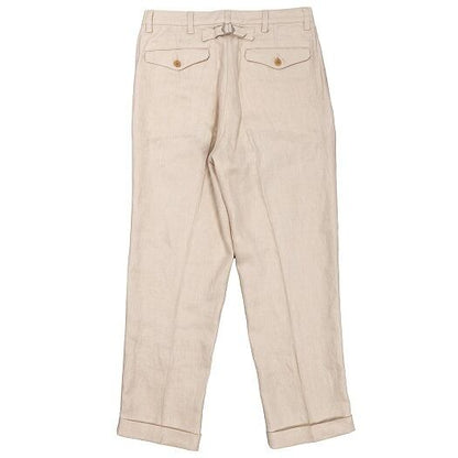 WORKERS(ワーカーズ)～IVY Trousers, French Linen Herringbone, Ecru～