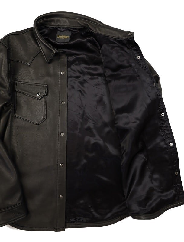 FINE CREEK & CO (ファインクリークアンドコー)～"Hank" Leather Shirt～