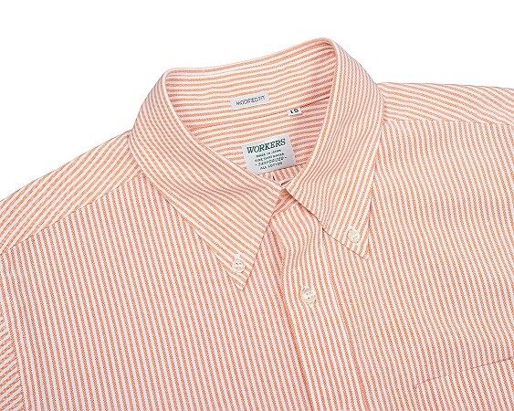 WORKERS(ワーカーズ)～Modified BD, Orange Stripe Supima OX～
