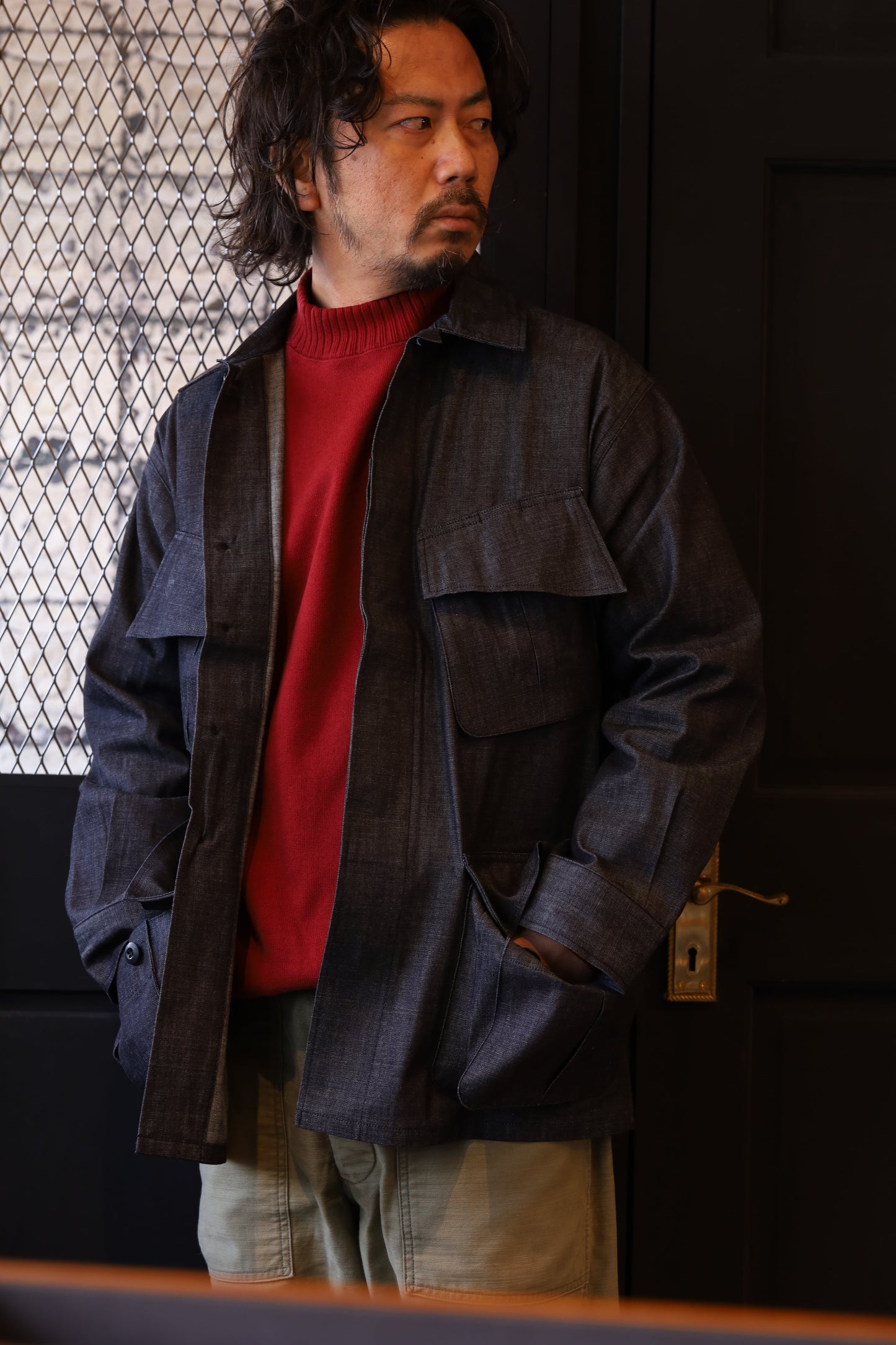 WORKERS(ワーカーズ)～Fatigue Jacket 7.5 oz Indigo Denim～
