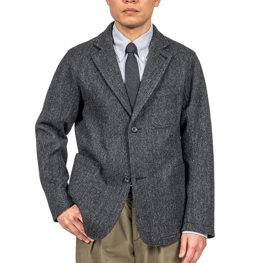 WORKERS(ワーカーズ)～Lounge Jacket, Twisted Herringbone Tweed～