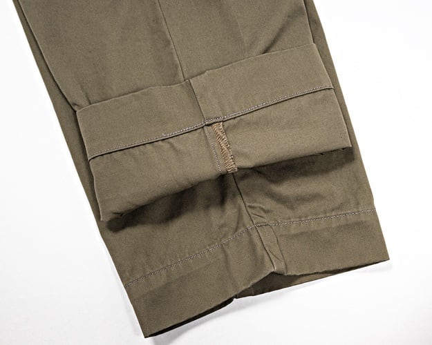 WORKERS(ワーカーズ)～Officer Trousers, 2 Tuck, 8 oz Hunter Green Chino～