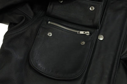 MOSSIR(モシール)～"LEACON" LEATHER MOTOR CYCLE JACKET～