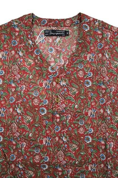 NASNGWAM(ナスングワム)～VAGRANT SHIRTS FLOWER RED～